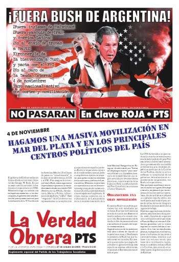 La Verdad Obrera Nro. Suplemento Especial Elecciones 2005