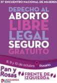 Corte de calle en Plaza Sarmiento por el derecho al aborto