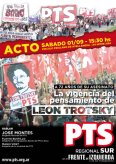 Acto PTS – Regional Sur | La vigencia del pensamiento de León Trotsky