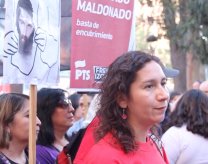 Cecilia Carrasco "Nos sumamos a la convocatoria para fortalecer la lucha contra la escalada represiva"