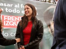 Noelia Barbeito cerró su campaña pidiendo el voto de los mendocinos