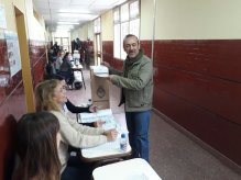 Votó Raúl Godoy y espera una gran elección del Frente de Izquierda