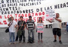 En Jujuy marchamos por la absolución de los petroleros de Las Heras y exigiendo plata para los trabajadores y no a los represores