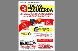 Christian Castillo presenta la revista Ideas de Izquierda ante jóvenes de la Universidad de Quilmes