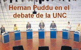 Hernan "Bocha" Puddu en el debate de Diputados