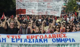 Huelga general de 48 horas en Grecia