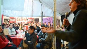 Christian Castillo en Morón: "denunciamos maniobra proscripitiva a la izquierda"