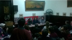 Christian Castillo visitó Necochea y apoyó a los candidatos locales del Frente de Izquierda