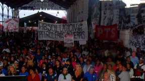 Jujuy: El PTS participó del acto a 38 años del Golpe Militar