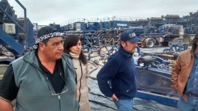 El Frente de Izquierda lleva su solidaridad al pueblo mapuche y exige el retiro de la UESPO de Loma Campana