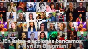 Feministas, artistas y referentes de derechos humanos llaman a apoyar la candidatura de Myriam Bregman