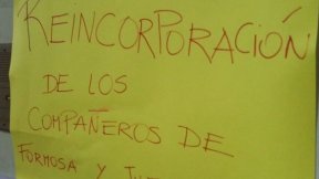 “El despido de Natalia Morales y sus compañeros en Jujuy y Formosa es parte del ajuste de Macri y los gobiernos provinciales”.