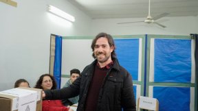 Nicolás del Caño votó en Avellaneda