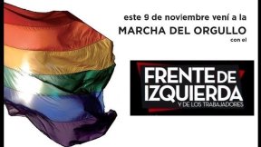 XXII Marcha del Orgullo LGTBI. Marchá con el Frente de Izquierda en una columna independiente