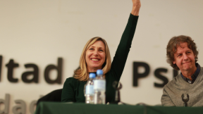 Myriam Bregman y Christian Castillo en La Plata: "enfrentemos la ley bases de Milei en las calles"