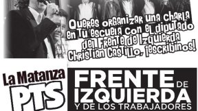 Llevá el Frente de Izquierda a tu escuela