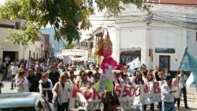 En Salta y Buenos Aires docentes de los SUTEBA de izquierda se movilizan y exigen paro nacional a la CTERA