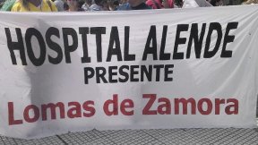 Más de un mes de lucha en el Hospital Allende de Lomas de Zamora