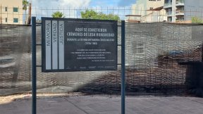 La izquierda realizó un pedido de informe por la destrucción del sitio de memoria Comando Radioeléctrico ubicado en el Cabildo