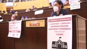 Andrés Blanco: “Un discurso para la tribuna, pensando en las petroleras y sin respuestas a los golpeados por la pandemia”