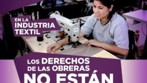 Arrancó una gran campaña militante entre obreras y estudiantes