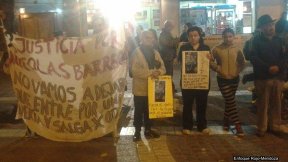 El concejal Baigorria se movilizó junto a los familiares de Nicolás Barrera