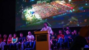 El Frente de Izquierda realizó un multitudinario acto en la cancha de Atlanta