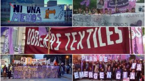 8 de Marzo Paro Internacional de Mujeres: con 36 obreras textiles en la calle, no hay Ni Una Menos