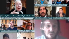 Familiares de víctimas, organismos y diputados en gran audiencia pública virtual contra la violencia policial