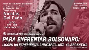 Nicolás del Caño viaja a Brasil a sumarse a las movilizaciones contra Bolsonaro