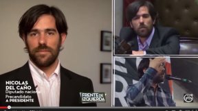 El Frente de Izquierda le habla a los cordobeses: el precandidato Nicolás del Caño busca el voto en su Córdoba natal