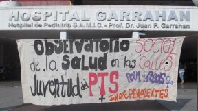 Gran Jornada “Todos somos Marita Verón” en el Hospital Garrahan