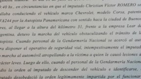 Gendarme carancho | Berni miente: prueba documental de una causa armada