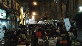 Clases públicas contra Richarte, vicerrector de la UBA: docentes y estudiantes repudian al ex-SIDE y actual abogado de Boudou