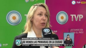 Myriam Bregman en Visión 7: "El PRO donde ve una necesidad encuentra un negocio"