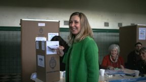 Myriam Bregman votó en Congreso