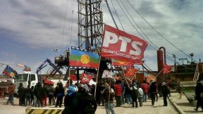 Raúl Godoy participó de la caravana contra el fracking, el saqueo y la contaminación