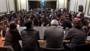 Gran campaña del Frente de Izquierda en los colegios