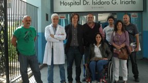 Recorrida junto a los trabajadores del Hospital Iriarte