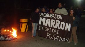 La Agrupación Marrón del Hospital Posadas junto a los trabajadores despedidos de Gestamp