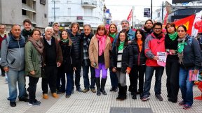 Los candidatos del Frente de Izquierda Unidad en PBA lanzaron campaña electoral en Lomas de Zamora