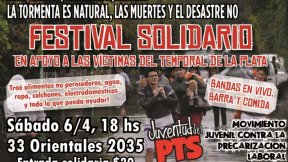 Sábado 6/4 - Festival solidario