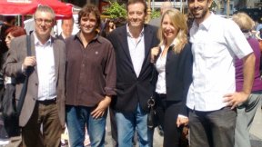 Lanzamiento de la campaña militante del Frente de Izquierda porteño