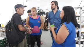 Del Caño llegó a Neuquén para respaldar la campaña del Frente de Izquierda