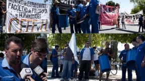 Los trabajadores escrachan a la patronal y la burocracia