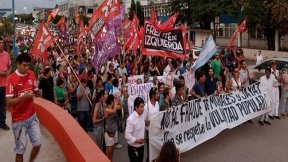 Libertador: la izquierda presenta sus candidaturas a intendente y concejales