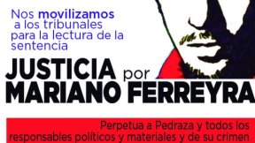"¡Seamos miles en las calles para exigir perpetua a todos los imputados!"