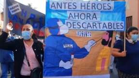 Alejandro Vilca: “¡Si ganan los trabajadores de la salud, ganamos todos..!”