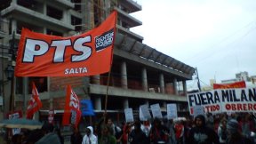 El PTS se presenta por primera vez en Salta