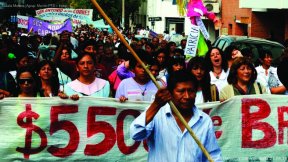 Los docentes de Salta siguen en huelga por tiempo indeterminado